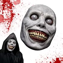 Masque De Tête De Nonne Horreur Halloween - Latex Polyester, Réutilisable, Ventilation Respirante