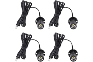 Jwthee 4PCS Dimmable LED Mini Spotlight, 5v LED Spot Light Jewelry Showcase Display Lights USB Cabinet Lights Closet Spotlight for Jewelry Showcase Model Display (Netural Light)