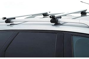 The Urban Company Roof Bars (in Ali) to fit Nissan Navara (4 door)(16-19) For Cars With Raised Running Rails