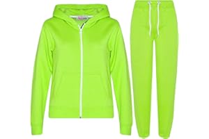 A2Z4KIDS A2Z 4 Kids Plain Tracksuit Hoodie with Joggers Jogging Suit Sweatpants Sports Activewear Set for Children Girls Boys Age 2-13 Years