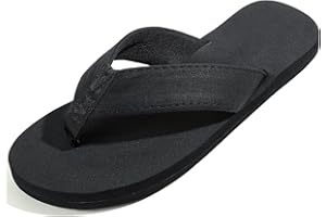 Anmerl Flip-Flops für Damen & Herren - Leichte Badelatschen mit Atmungsaktiven Stoffriemen, Rutschfeste Sommer-Sandalen Zehentrenner für Strand, Pool, Haus & Garten