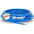 10 metres Lapp 4520025 H07V-K 10 mm² blue I Wiring cable I Conductor cable I PVC single core I Stranded wire 10mm2 I Wiring