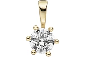 Jobo Damen-Anhänger aus 8 Karat 333 Gold mit Zirkonia