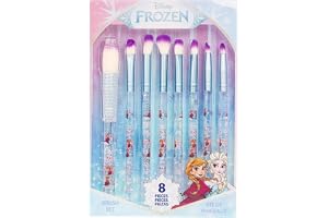 Frozen Sminkborstar Set 8-pack Ögonskugga & Rouge