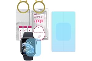 2x Folia apgo HD HQ FLEX do Apple Watch Series 6/5/4/SE/SE 2022 44mm - na cały ekran