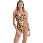 Dagi Kadın Straplez Kaplı Bikini Mayo &Ouml;rme Kahverengi