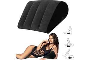 NACERLARY Almohada de cuña Pareja Relax,cojín Triangular en Forma de cuña para los juegos del sexo de la cama de los pares,Portátil Almohada de cuña,Almohada de Soporte de Postura Corporal para Pareja
