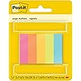 Post-it Page Markers 0.5 x 1.75 in (12.7 x 44.4 mm) Assorted colors, 5 colors/pack | Mark, Highlight, Color Code | No damage | Page Markers | Book Tabs | Small Sticky Notes