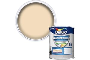 Dulux Weather Shield Quick Dry Satin Paint, 750 ml - Celtic Cream