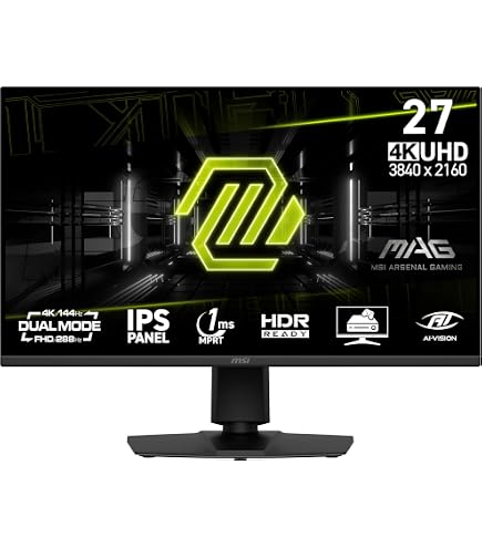 MSI Optix MAG281URF 4K IPS Gaming Monitor - 27.9 Inch, 16:9 UHD