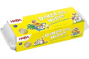 HABA 2012206004 - Danza del Huevo, Juego Infantil de Mesa Party. Más 5 años
