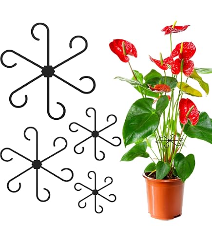 Relaxdays Mollette Per Orchidee, Set Da 120, Clip Per Piante Rampicanti Lxp 3 X 4 Cm Ganci A Pinza Per Pomodori Verde 65213146