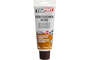 Toupret 451010 Reboucher bois pâte Tube de 330 g