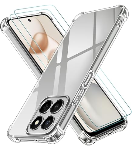 Protezione dello schermo in vetro temperato per Honor X6c - 9H - Case Friendly - Trasparente Protezione dello schermo in vetro temperato per Honor X6c - 9H - Case Friendly - Trasparente