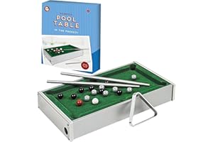 ADEPTNA Mini Desktop Table Game Portable Tabletop Pool Soccer Foosball Toy for Kids & Adults Christmas for Indoor Family Fun, Stress Relief, Parent-Child Bonding & Xmas Entertainment