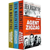 Ben Macintyre Collection 3 Books Set (Operation Mincemeat, Double Cross, Agent Zigzag)