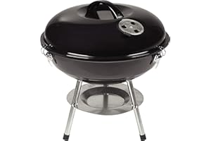 ACTIVA Kugelgrill Teneriffa | Premium Camping Grill mit einstellbarer Luftzufuhr, hochwertigem Grillrost & Deckel | Holzkohle Grill für ein gelungenes Barbecue