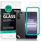 Ibywind Screen Protector for OnePlus Nord CE5 5G, 2 Pieces 9H Hardness Tempered Glass and Camera Lens Protector, Easy to Inst