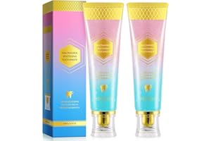 FRDUGA Radiant Whitening Zahnpasta 2 Stück, Nicotinamid Whitening Zahnpasta, Zahnpasta Weisse Zähne für Tiefenreinigung, Zahnschmelzreparatur Zahnpasta Weisse Zähne (Einheitsgrösse, Geschmacklos)