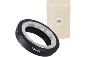 K&F CONCEPT L39 FX ∞ Anello Adattatore per Obiettivo L39 (M39 LTM) compatibile a Fotocamera Fuji X - Adaptout Marchio francese