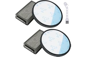 LEADAYBETTER 2 pezzi Filtro di Ricambio per Rowenta COMPACT POWER XXL RO4825EA RO4871EA RO4855EA RO4881EA RO4811EA RO4826EA RO4859EA Aspirapolvere,sostituisce No.ZR780000
