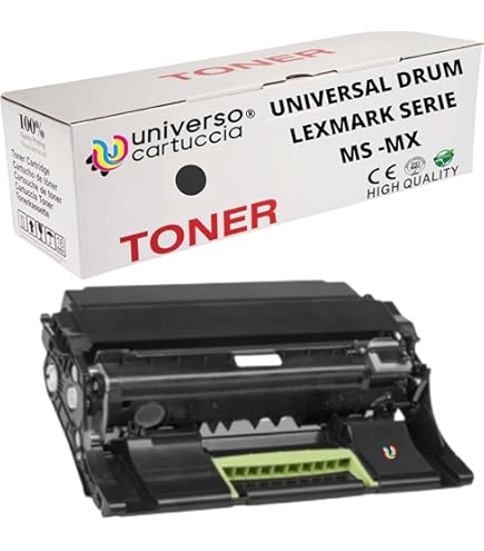 Tamburo Rigenerato Lexmark 500ZA/500Z - Compatibile Con Modelli MS310, MX310, MS410 E Altri - Foto 7