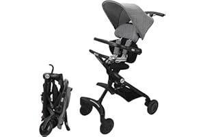 509 CREW EZ-TRAVELLER Baby Buggy Stroller Pushchair (Melange Grey)