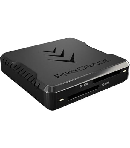 CFexpress Type B en SD UHS-II Dual-Slot Geheugenkaartlezer van ProGrade Digital | USB 3.2 Gen 2 voor professionele filmmakers, fotografen en contentmakers