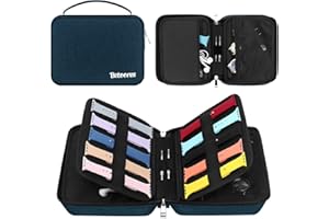 Betoores 40 Organizer per Cinturini, Astuccio Porta Cinturini Apple Watch, Espandibile Custodia Cinturino Contiene 40 Cinturino, Impermeabile Smartwatch Borsa