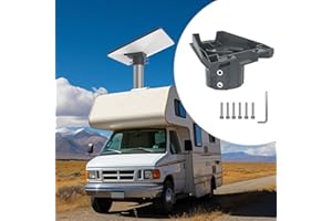 TIUIHU Starlink Mini Soporte, Starlink – Soporte para tuberías, Starlink Mini Pole Mount para 1 – 2,1 pulgadas Starlink Mini Pipe Adaptador