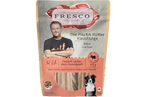 FRESCO Dog Martin Rütter Kaustange mit Rind und Lachsöl 150g | zuckerfreie Hundeleckerlies | zur Zahnpflege | 100% natürliche Zutaten | für Belohnung, Training und als Snack