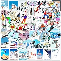 120 Adesivi In Vinile Graffiti Calico – Impermeabili – 4-8 Cm – Per Laptop, Bottiglie, Skateboard, Valigie