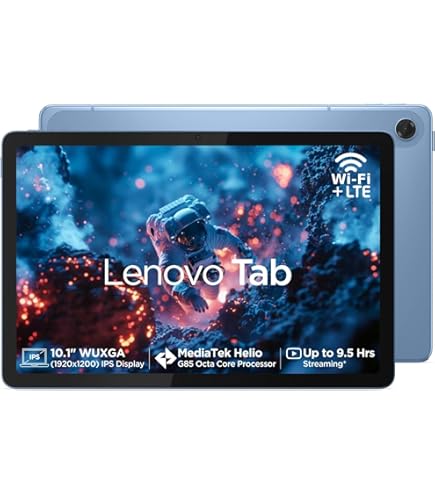 Lenovo Tab K9| WiFi+4G Tablet| 8.7 Inch (22.86 cm) HD Display| 4GB