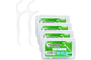 PROPOG 200 Pcs Filo Interdentale Forcella, Archetti Filo Interdentale per Pulizia Denti Rimuovere I Residui Di Cibo E La Placca con Custodia Igienica Portatile per Uso Domestico