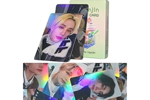 YUTO Cartoline fotografiche per bambini randagi Hyunjin Kpop Stray kids Merch Hyunjin Lomo Card regalo per fan, figlia, Straykids decorazione per feste di compleanno, 50 pezzi