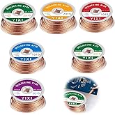 6 Pieces Desoldering Mesh Without Cleaning, 1.5M Solder Wick Braid for Soldering Soldering Desoldering for Removing Soldering