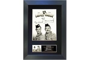 MAGENTA MANAGE LAUREL & HARDY #2 Signed Reproduction Autograph Mounted Quality Photo Print A4#593