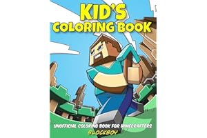 Kid's Coloring Book: Unofficial Coloring Book for Minecrafters