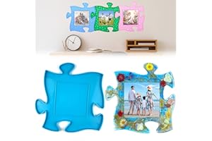 Yanmucy Stampi per cornici in resina per foto di grandi dimensioni in silicone giuntabile per cornici per foto fai da te in resina epossidica stampi in silicone per album fotografico