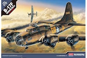 ACADEMY HOBBY MODEL KITS Academy AC12495-1:72 B-17F Flying Fortress Memphis Belle, Divers