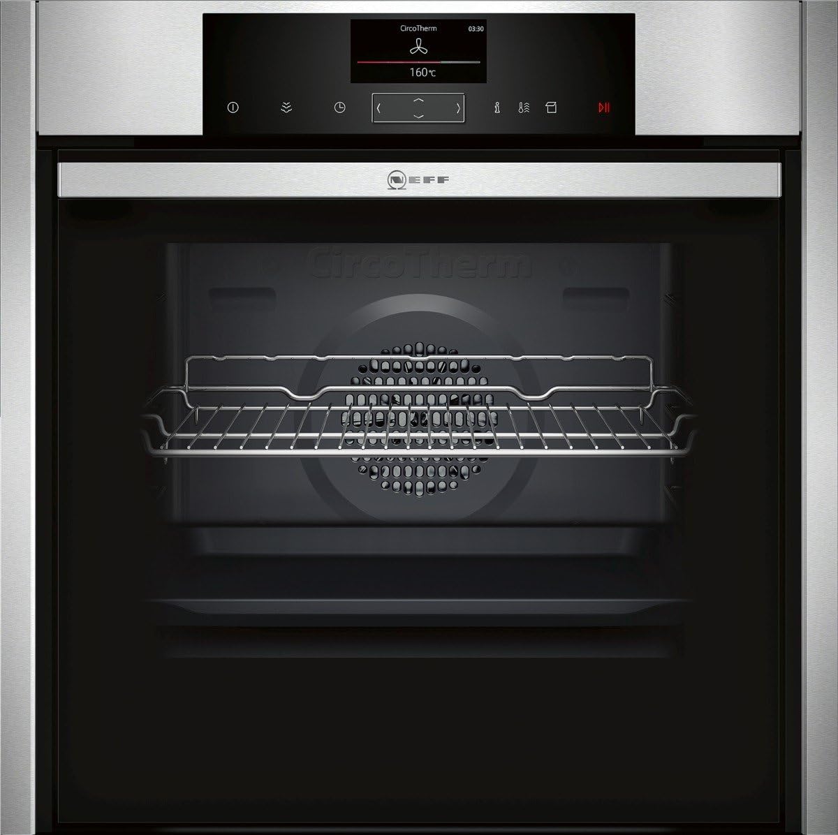 Neff BFS 4524 N Oven (71L, Electric, 71L, Built-in, Stainless steel, Buttons)