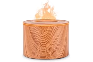 YUXAVA Difusor Aceites Esenciales, 160ml Difusor de Aromas, 7 Colores LED, Humidificador Ultrasónico, Humidificador Aceites Esenciales, Función Aromaterapia, Vaporizador de Esencias para Casa,Yoga,Dormitorio