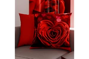 PETTI Artigiani Italiani - Para poszewek na poduszki 80 x 80 cm z mikrofibry, poduszka do sypialni, na sofę, do salonu, zestaw 2 poszewek na poduszki, poszewka na poduszkę Passion, 100% wyprodukowano