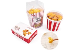 TERDEY Cute Erasers for Kids, Pencil Mini Erasers Fun Cartoon Bulk Creative Erasers, Novelty Kawaii Popcorn Chicken Rubber Back to School Supplies for Students Teachers Prize Gifts Party Favors 27 Pack