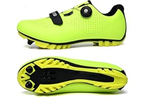 Hixingo Fahrradschuhe Herren Damen MTB Radsportschuhe Mountainbike Schuhe Sneaker Atmungsaktive Outdoor-Radschuhe Fahrrad Spi