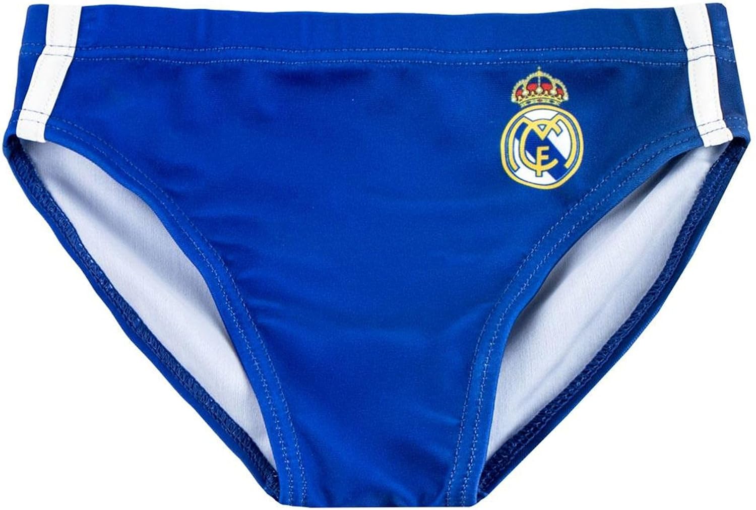 Bermuda Baño Real Madrid Niños - Bañador Real Madrid Niño Playa, Piscina, Secado Rápido y Resistente al Cloro, Boxer Natación Niños Cordón Ajustbales y Bolsillos, Bañador Niños