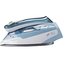 Pritech Ferro Da Stiro Da Viaggio | 1000W Pieghevole | Doppia Tensione 110/230V | Compatto E Leggero