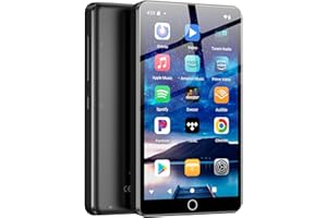 FANVACE 144GB MP3-Player mit WiFi Bluetooth，4.02 Zoll IPS Touch-Bildschirm, Musikplayer für Kinder, Android MP4-Player mit Spotify, Audible, Amazon Music, Deezer, Play Store (Blcak)