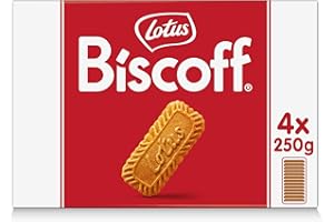 ‎BISCOFF Lotus Biscoff | Karamellisierter Keks | Nur Natürliche Inhaltsstoffe | Vegan | Ohne Farbstoffe oder Zugesetzte Aromen | 1 kg
