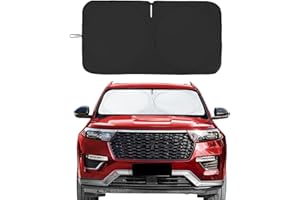 ZOIBV ZOBIV Car Windshield Sunshade, Blocks UV Rays Sun Visor Protector, Front Window Sunshades, Foldable Car Sunshade Windscreen for to Keep Vehicle Cooler,Sun Reflector (63 x 36.2 inches)
